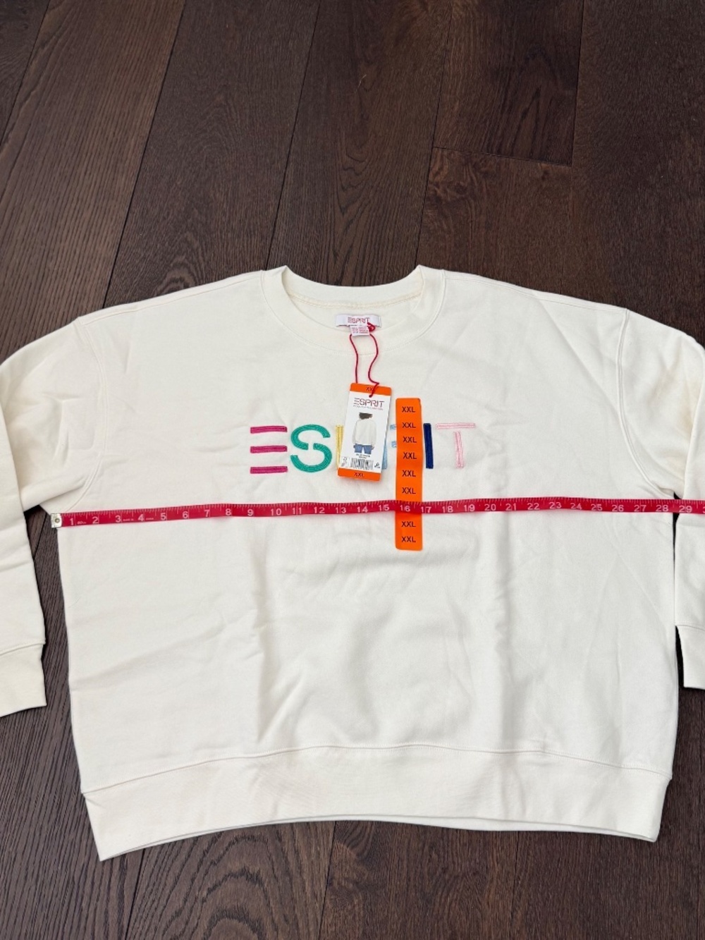 NWT Vintage Esprit Crewneck Sweatshirt XXL - Picture 8 of 9